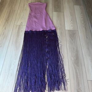Meshki Pink and Purple Maxi Dress
